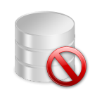Delete Database icon